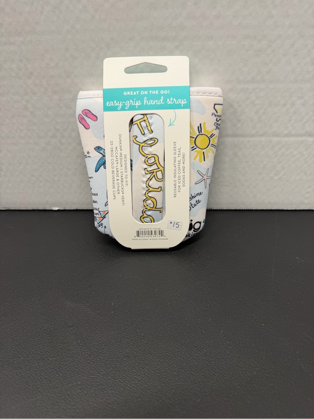 Swig Life Fishkiss Insulated Cup Coolie - White Multi - Picture 2 of 2